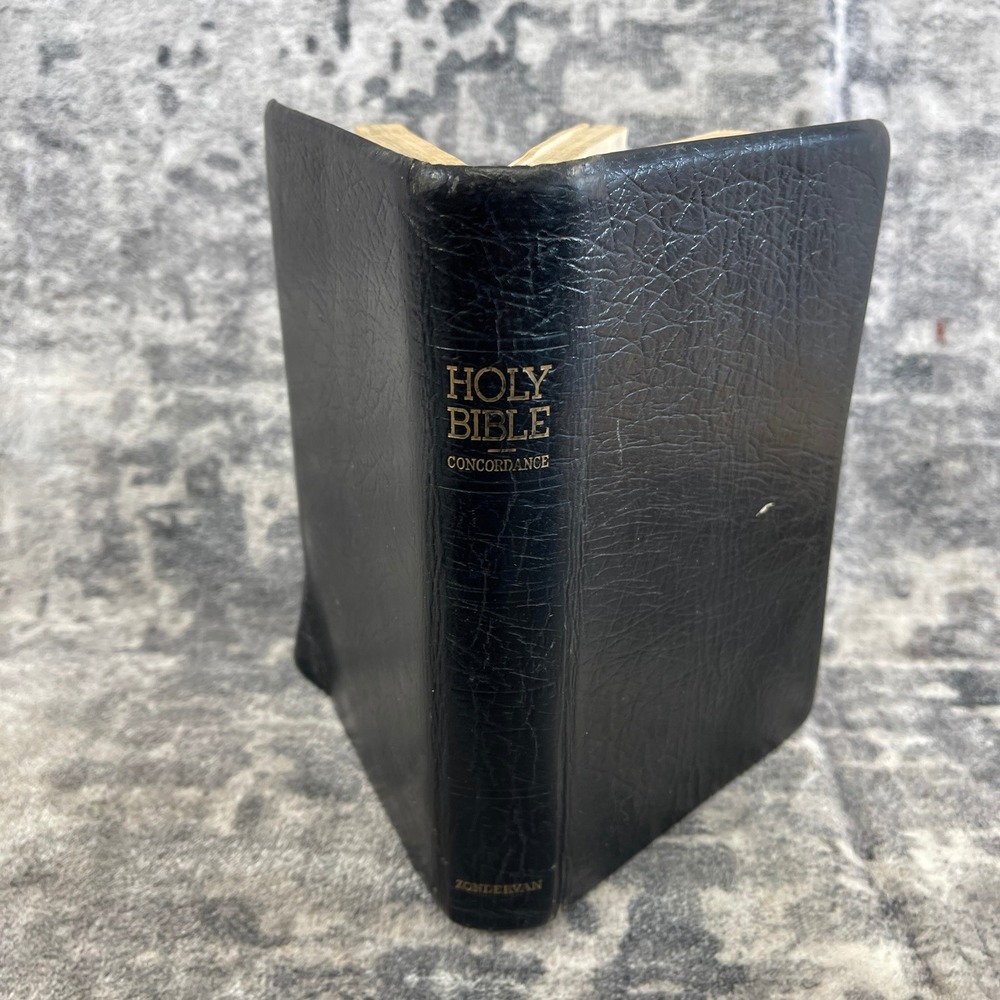 Vtg‎  Holy Bible KJV Eyre & Spottiswoode India Zondervan Paper Black